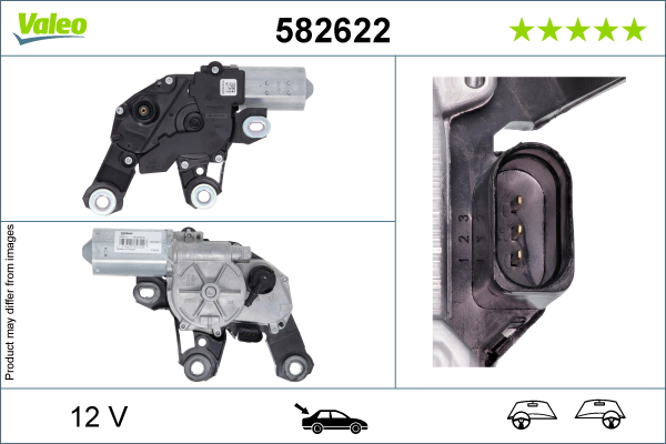 Motor stieračov VALEO